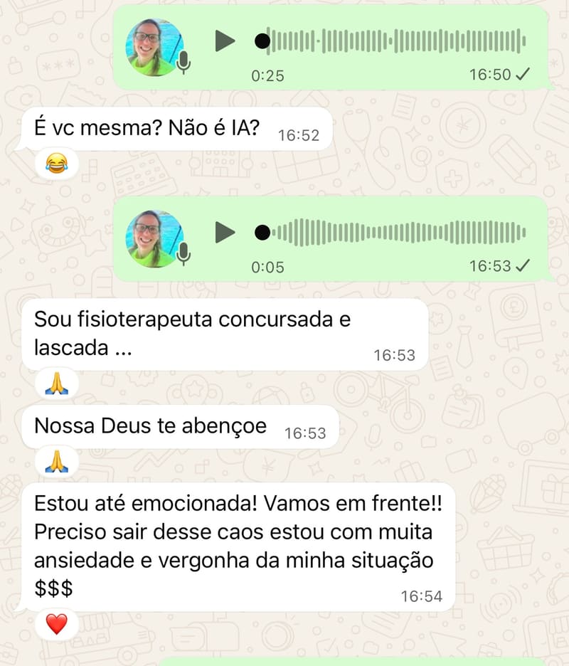 💬 É VC MESMA? NÃO É IA?
