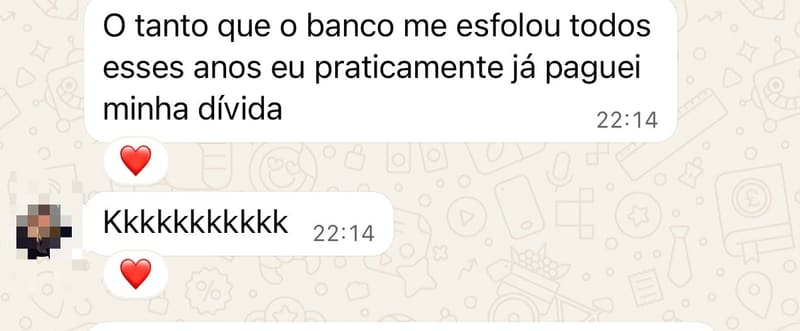 💬 O BANCO ME ESFOLOU