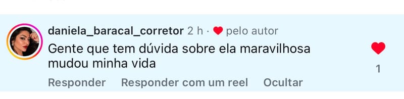 ❤️ MUDOU MINHA VIDA