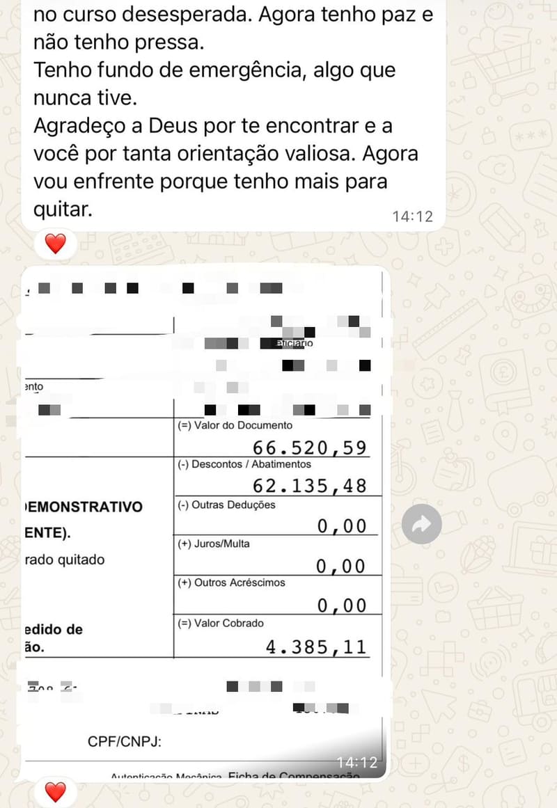 💰 R$ 62 MIL DE ECONOMIA + RESERVA