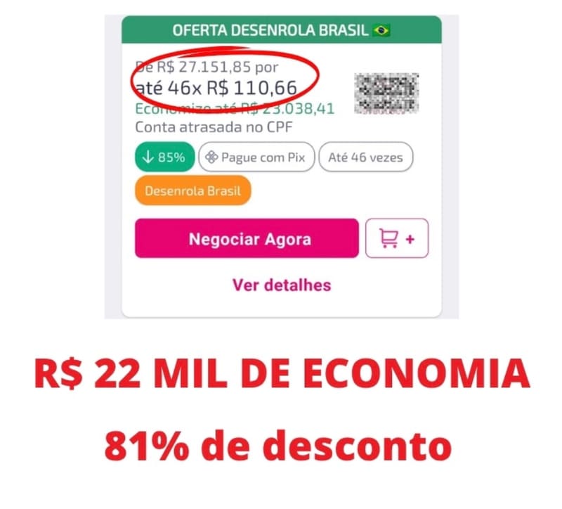 💰 R$ 22 MIL DE ECONOMIA