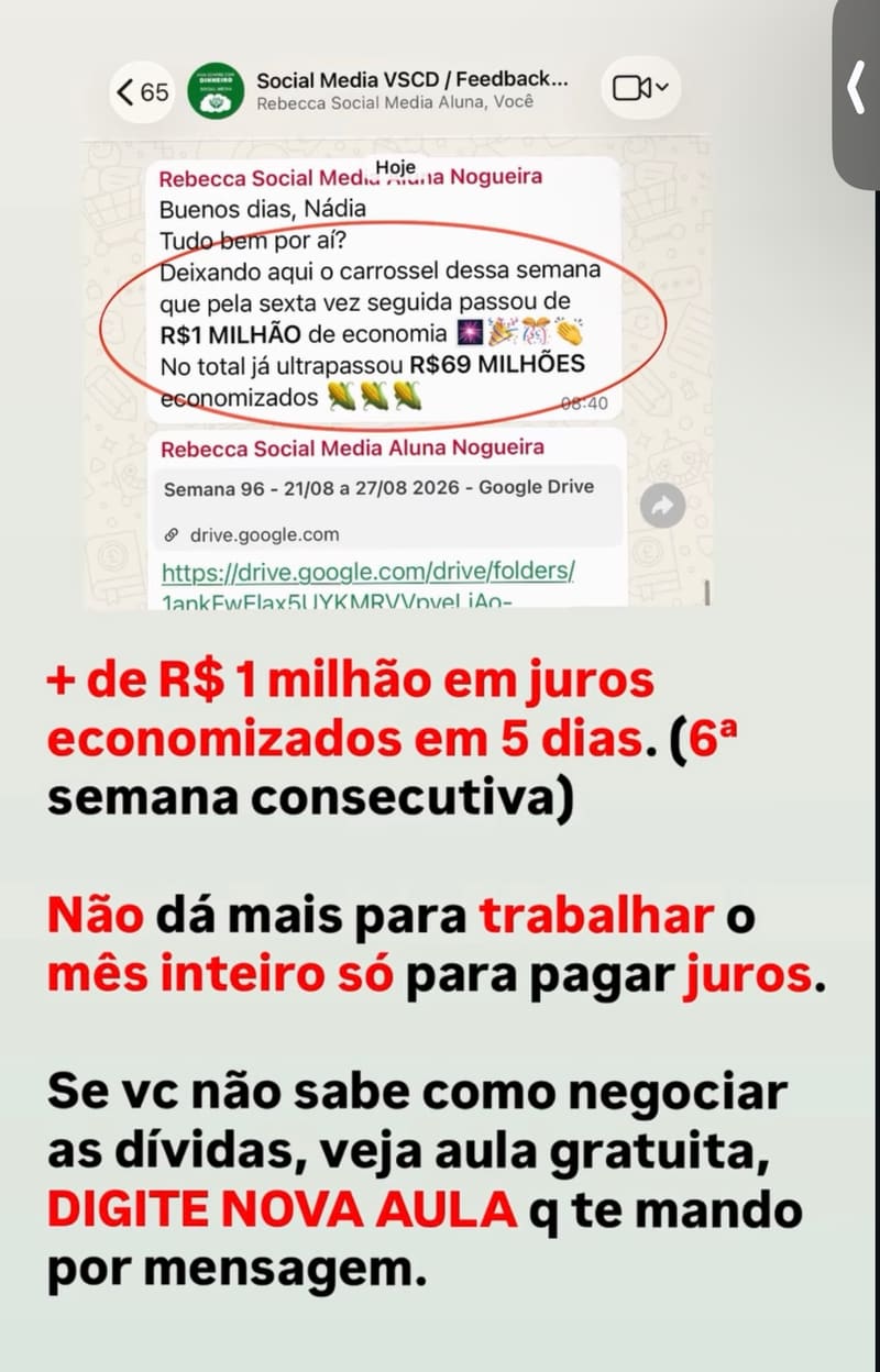📊 R$ 69 MILHÕES ACUMULADOS