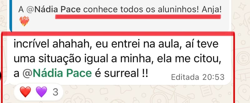 💬 ELA CONHECE OS ALUNOS