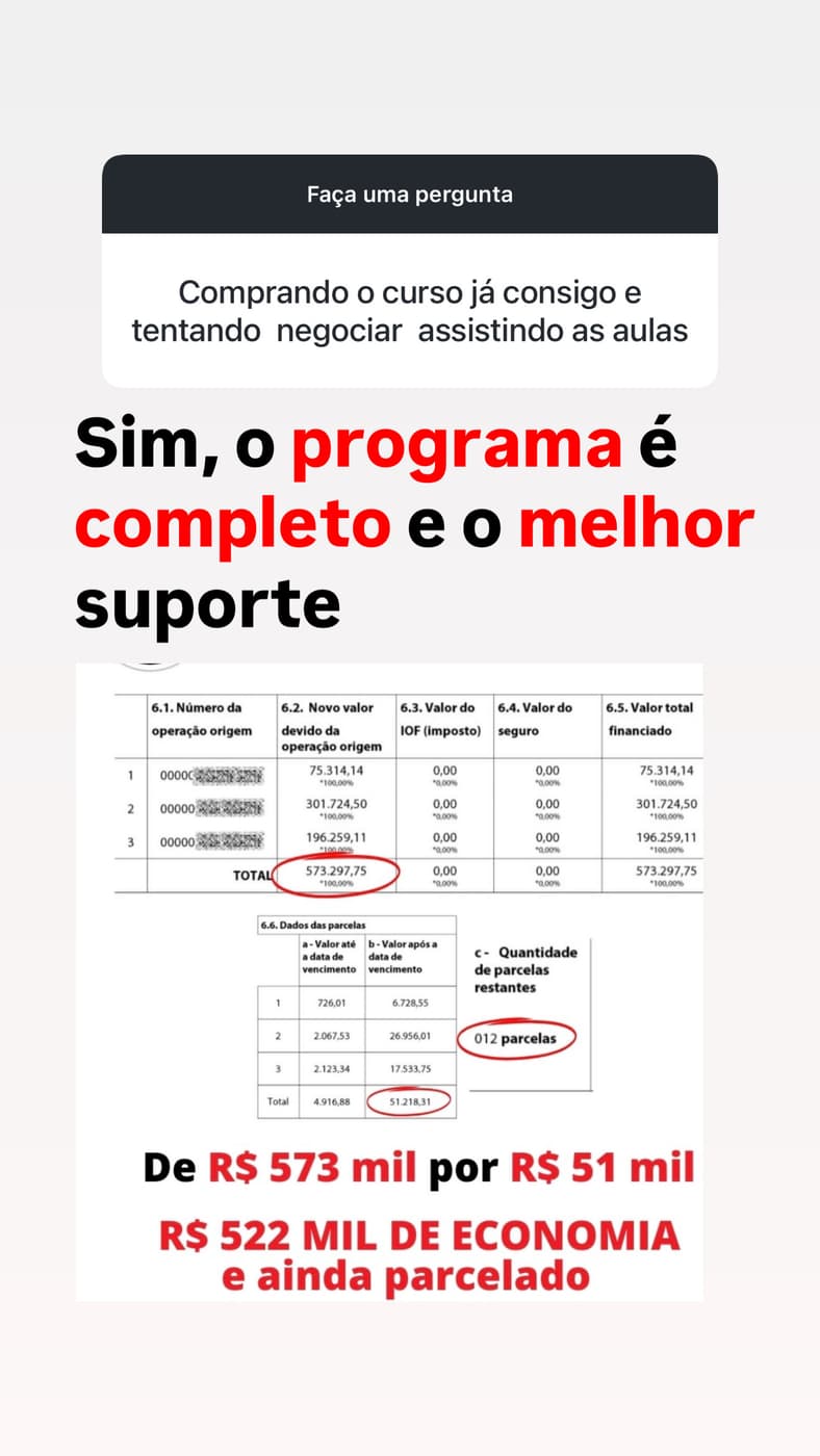 Resultado recente