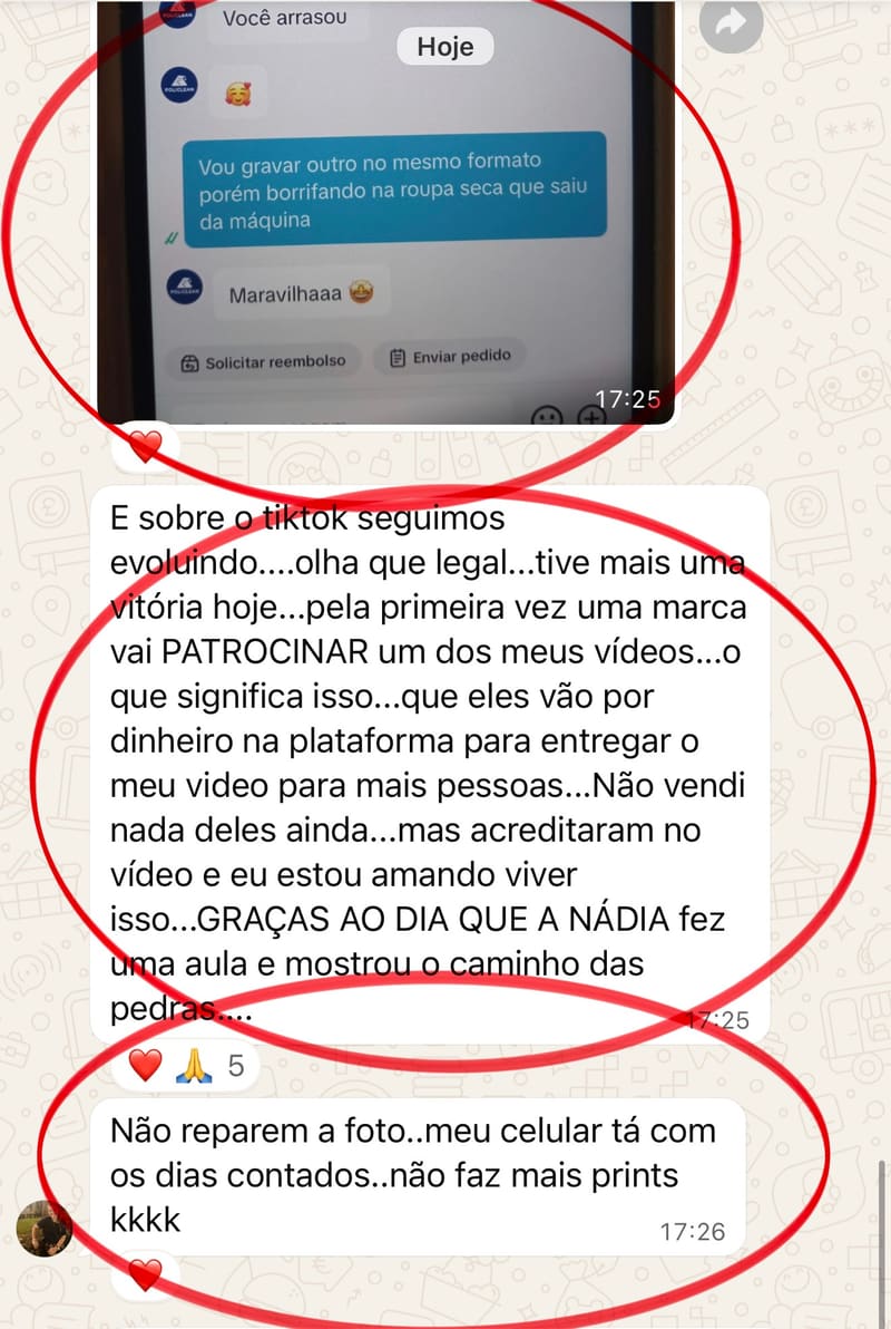 🎬 MARCA PATROCINANDO O VÍDEO DELA