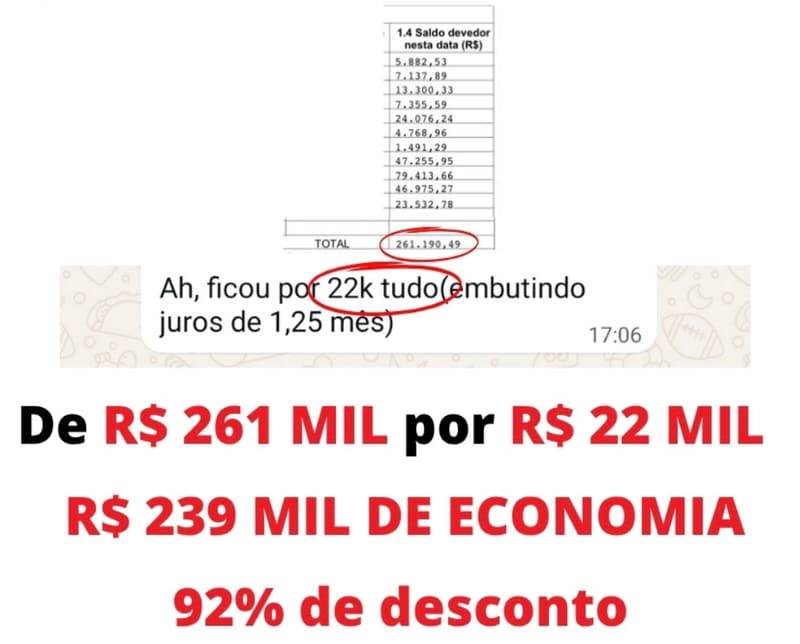 💎 R$ 239 MIL DE ECONOMIA