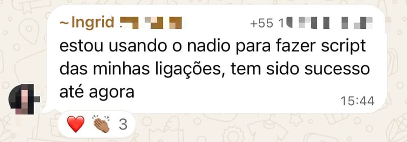 🤖 USANDO O NADIO NAS LIGAÇÕES