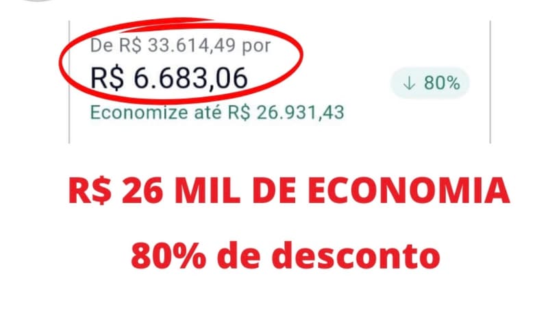 💰 R$ 26 MIL DE ECONOMIA