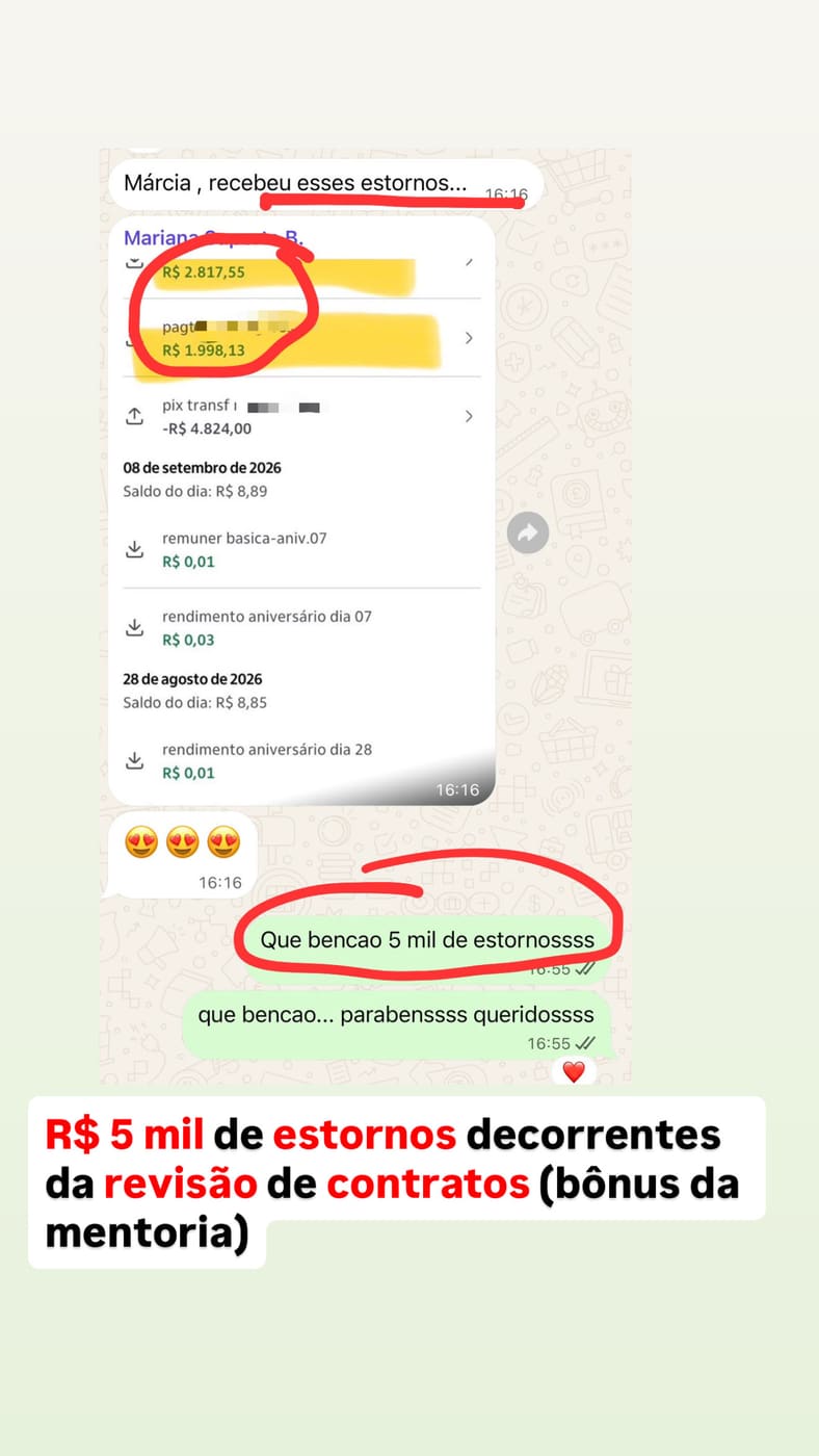 💰 R$ 5 MIL EM ESTORNOS