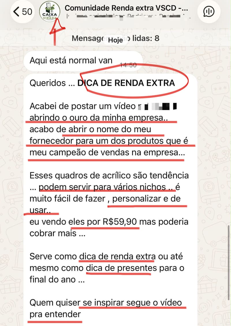 💡 ABRIU O FORNECEDOR PRO GRUPO